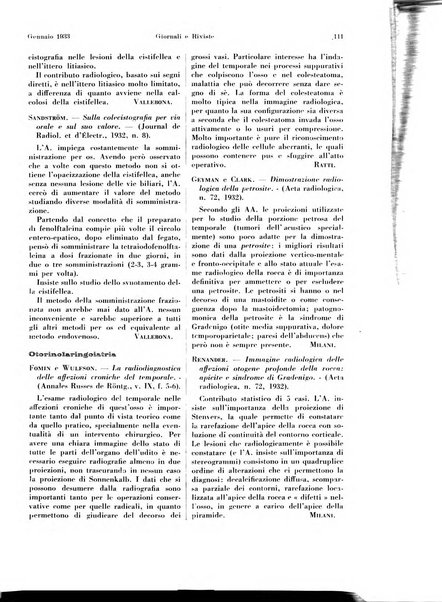 La radiologia medica rivista mensile