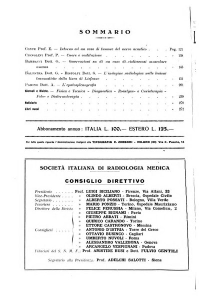 La radiologia medica rivista mensile