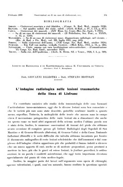 La radiologia medica rivista mensile