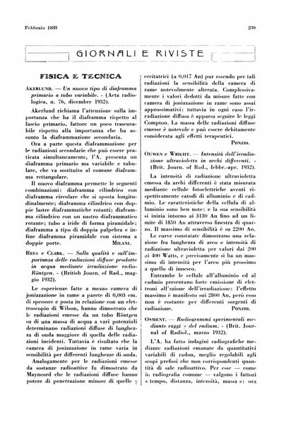 La radiologia medica rivista mensile