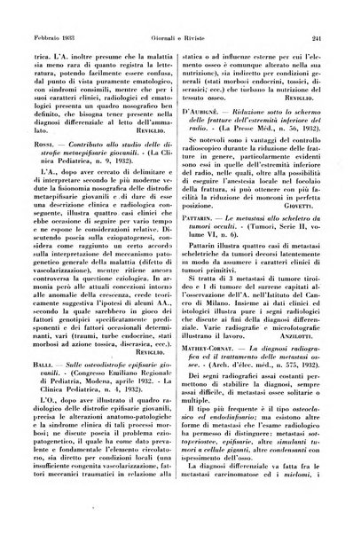 La radiologia medica rivista mensile