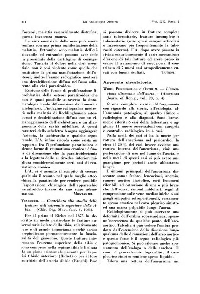 La radiologia medica rivista mensile