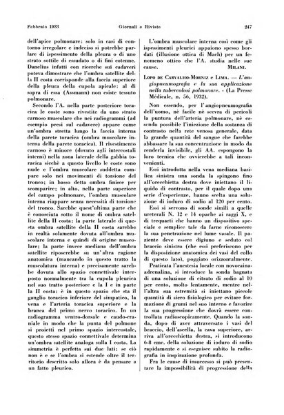 La radiologia medica rivista mensile