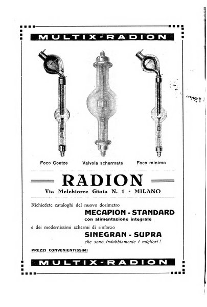 La radiologia medica rivista mensile