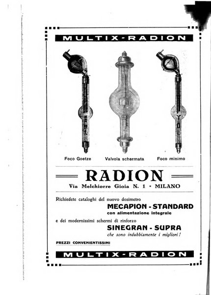 La radiologia medica rivista mensile