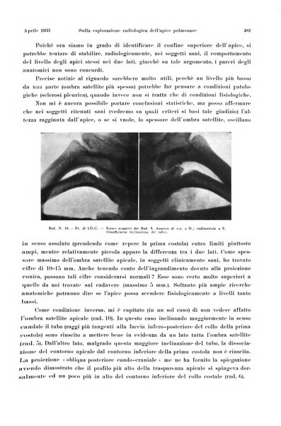 La radiologia medica rivista mensile