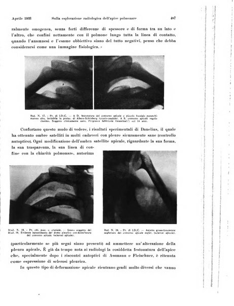 La radiologia medica rivista mensile