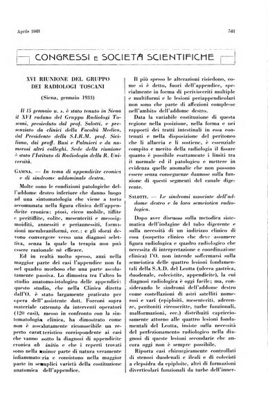 La radiologia medica rivista mensile