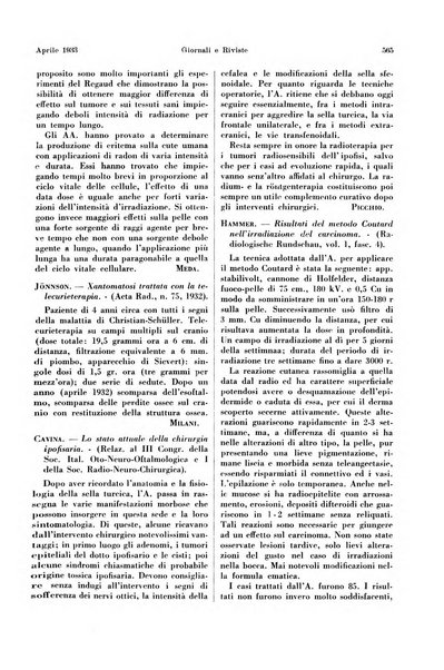 La radiologia medica rivista mensile