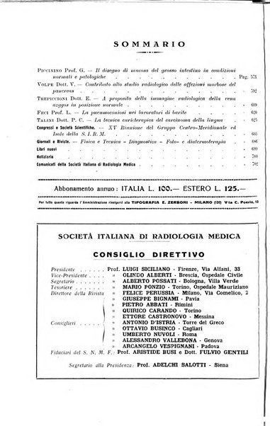 La radiologia medica rivista mensile