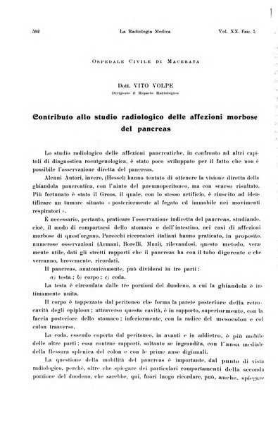 La radiologia medica rivista mensile