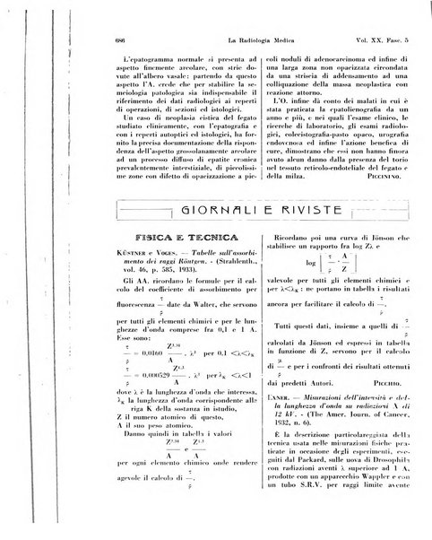 La radiologia medica rivista mensile