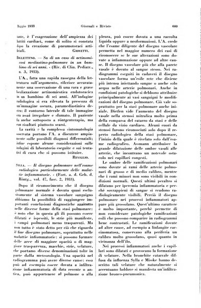 La radiologia medica rivista mensile