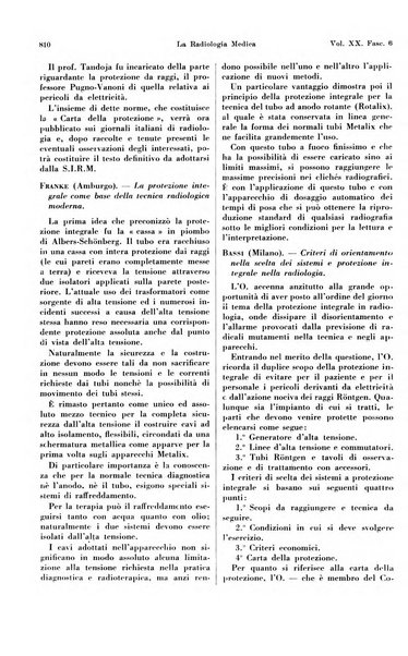 La radiologia medica rivista mensile