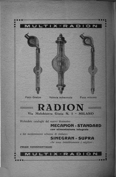 La radiologia medica rivista mensile