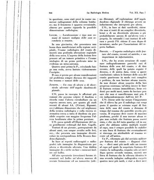 La radiologia medica rivista mensile