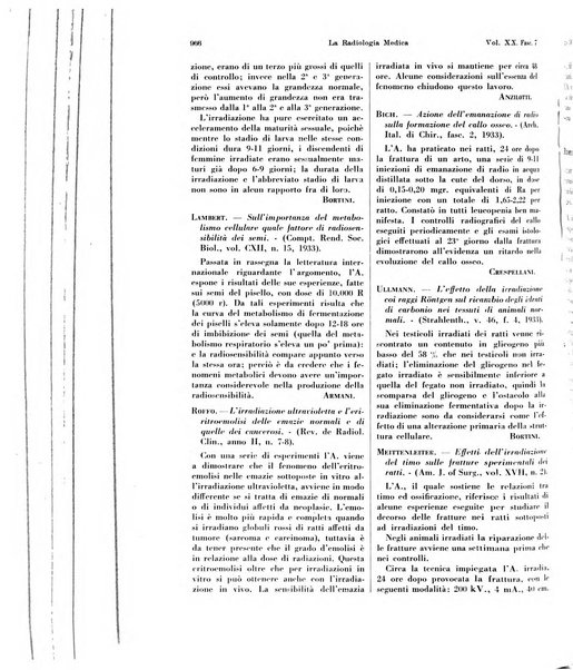 La radiologia medica rivista mensile