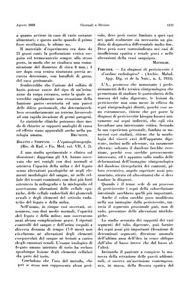 La radiologia medica rivista mensile