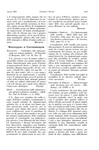 La radiologia medica rivista mensile