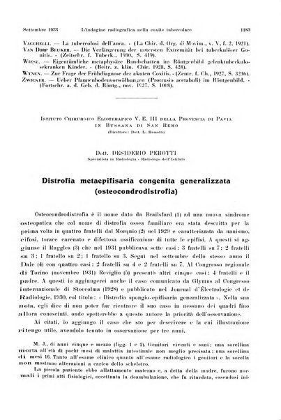 La radiologia medica rivista mensile