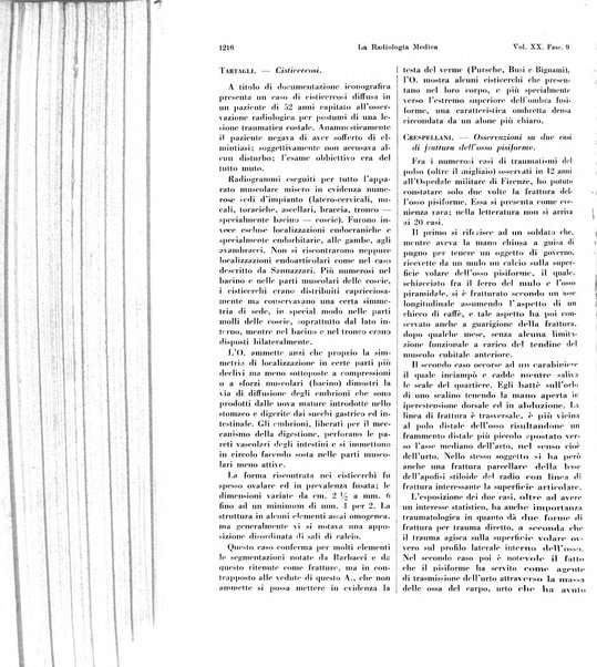 La radiologia medica rivista mensile