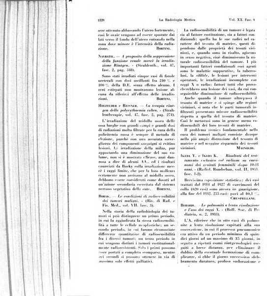 La radiologia medica rivista mensile