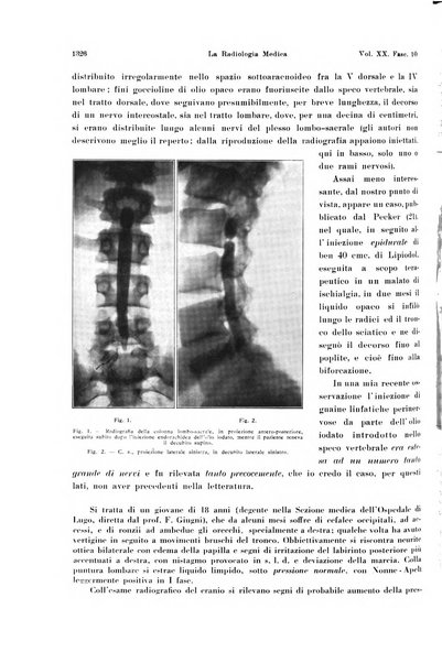 La radiologia medica rivista mensile