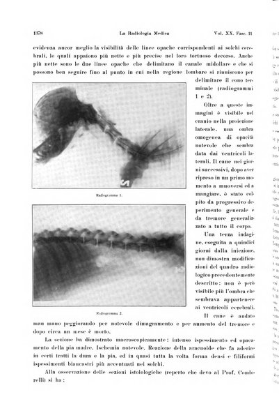 La radiologia medica rivista mensile