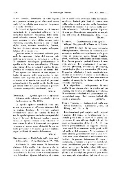 La radiologia medica rivista mensile