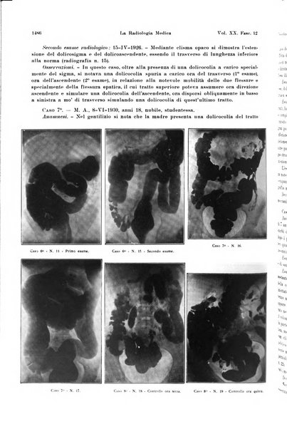 La radiologia medica rivista mensile