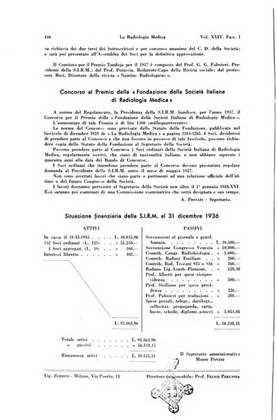 La radiologia medica rivista mensile