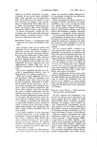 La radiologia medica rivista mensile