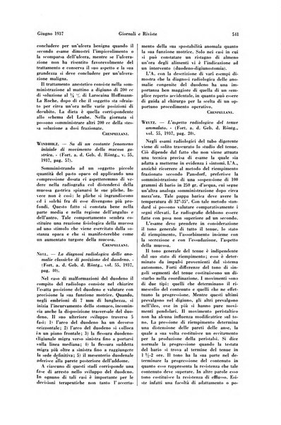 La radiologia medica rivista mensile