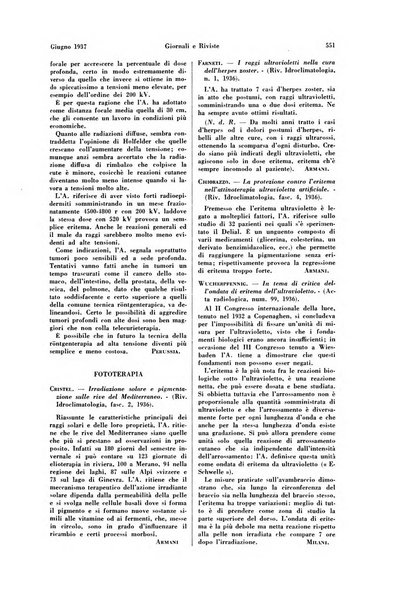 La radiologia medica rivista mensile