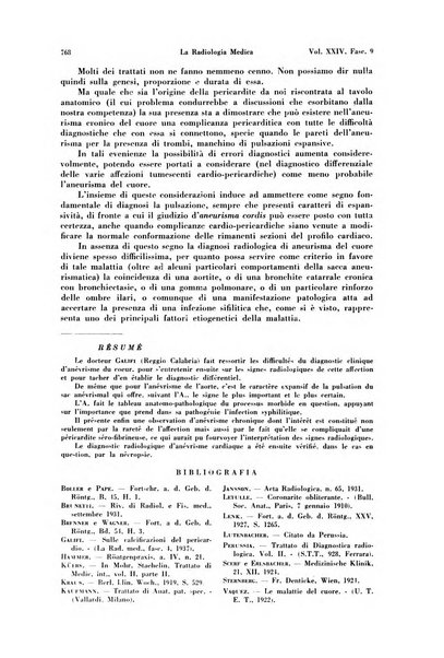 La radiologia medica rivista mensile