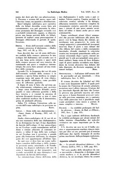 La radiologia medica rivista mensile