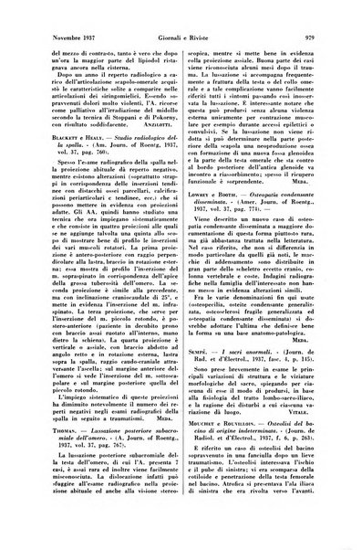 La radiologia medica rivista mensile