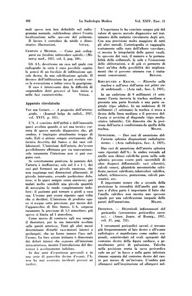 La radiologia medica rivista mensile