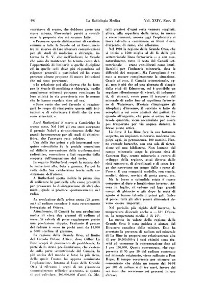 La radiologia medica rivista mensile