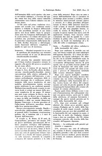 La radiologia medica rivista mensile