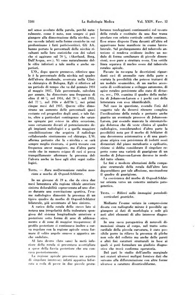 La radiologia medica rivista mensile