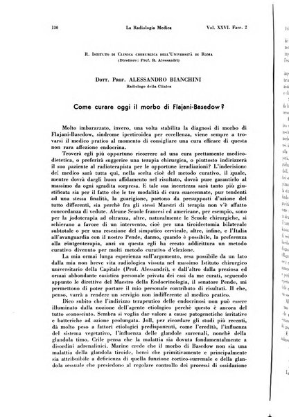 La radiologia medica rivista mensile