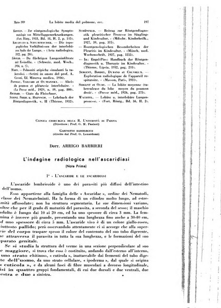 La radiologia medica rivista mensile