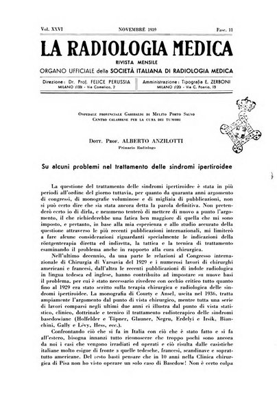 La radiologia medica rivista mensile