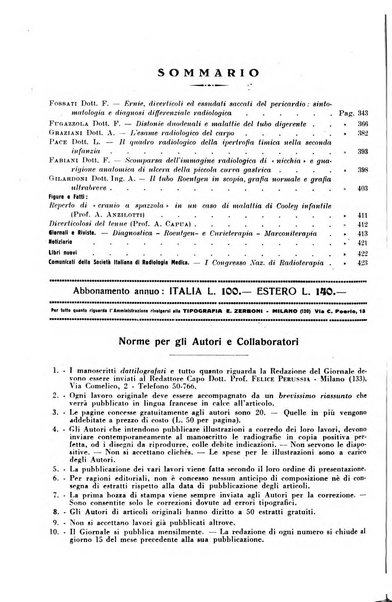 La radiologia medica rivista mensile