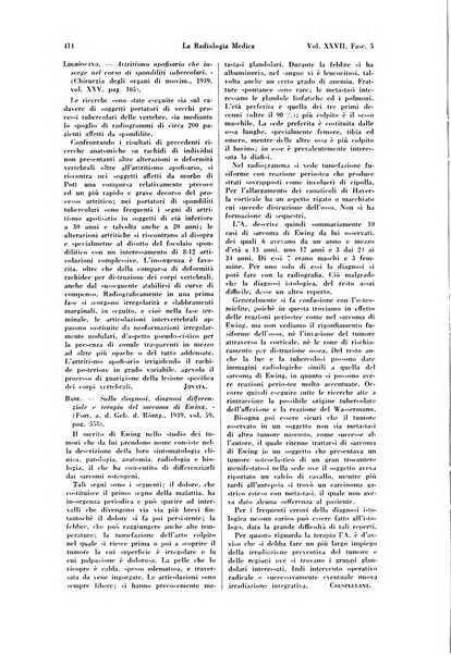 La radiologia medica rivista mensile