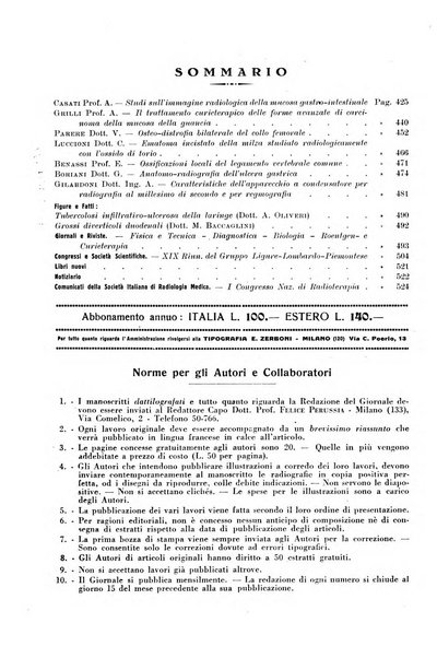 La radiologia medica rivista mensile