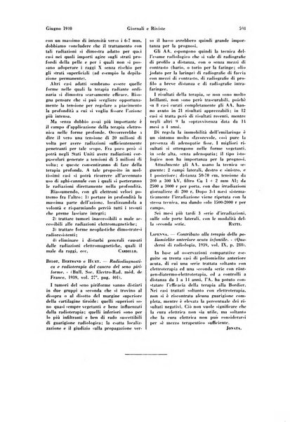 La radiologia medica rivista mensile