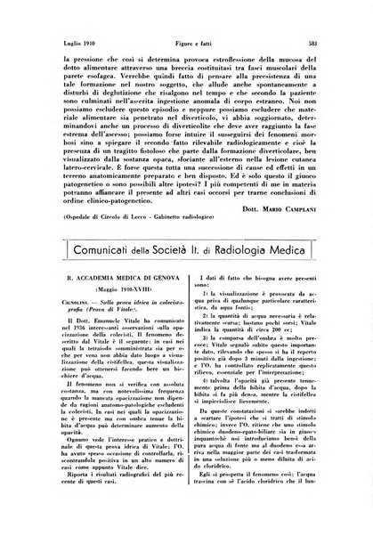 La radiologia medica rivista mensile