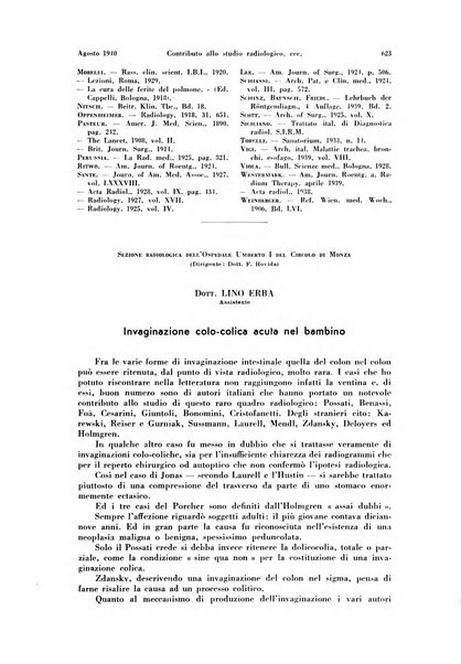 La radiologia medica rivista mensile